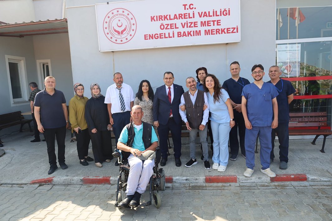 Kaymakam BALABAN, Kurban Bayramı münasebetiyle Engelli ve Yaşlı Bakım Merkezine ziyarette bulundu…