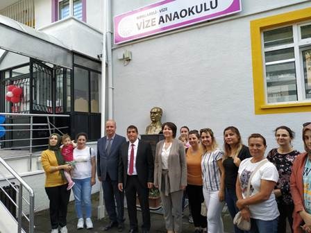 12 - 16 Eylül İlköğretim Haftası dolayısıyla Sayın Kaymakamımız Sedat ÖZDEMİR okullarımızı ziyaret etti.