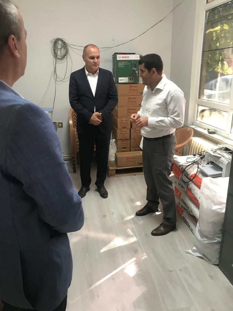 Sayın Kaymakamımız Sedat ÖZDEMİR  S.S. 279 Sayılı Vize Yağlı Tohumlar Tarım Satış Kooperatifine Ziyaret